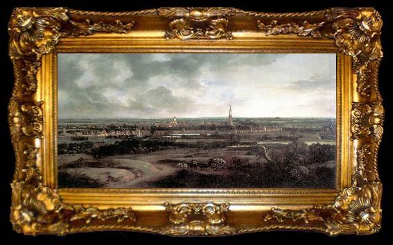 framed  WITHOOS, Mathias View of Amersfoort, ta009-2